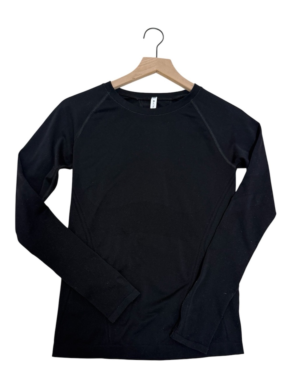 Athleta Momentum long sleeve top fitted athletic shirt Size Small